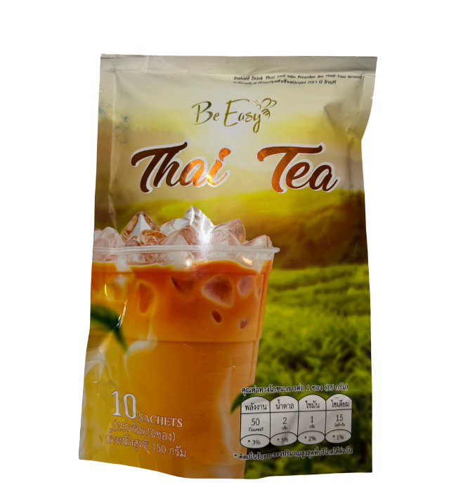Be Easy Thai Tea / เครี่องดื่มชาไทยปรุงสำเร็จชนิดผง ตรา บี ไทยที